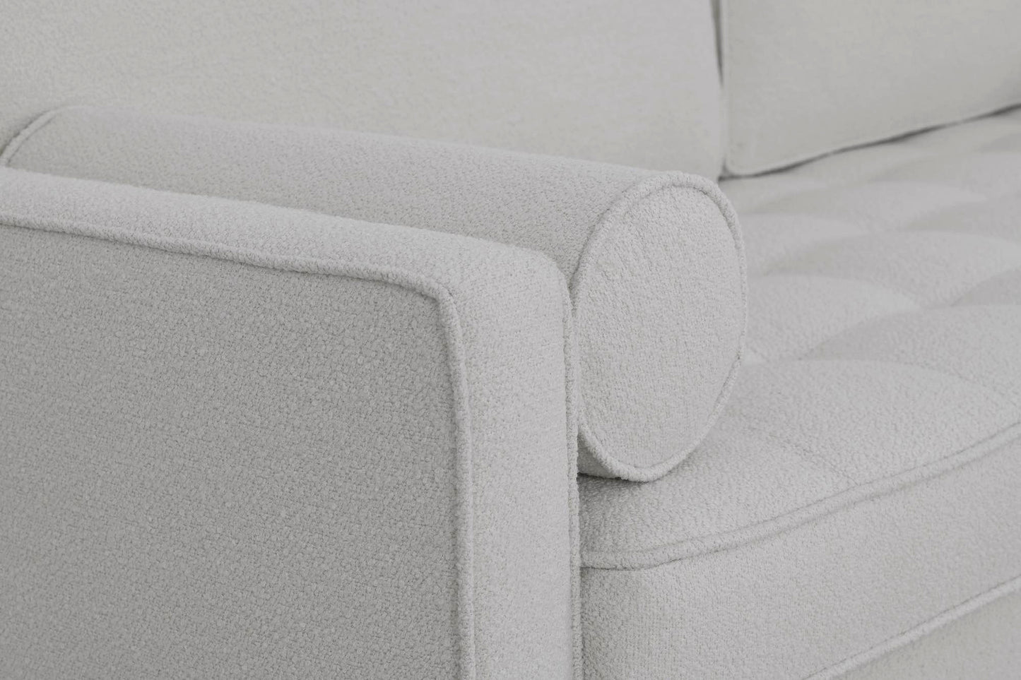 Model 02 Sofa Bed 3 Seater, Ivory