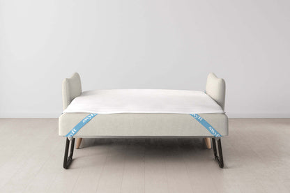 Model 08 Sofa Bed 2 Seater, Oak / Ivory