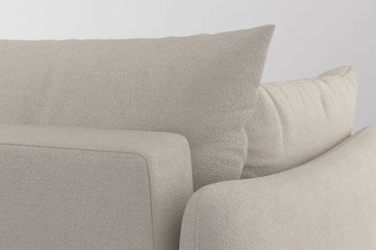 Model 08 Sofa Bed 2.5 Seater, Ivory
