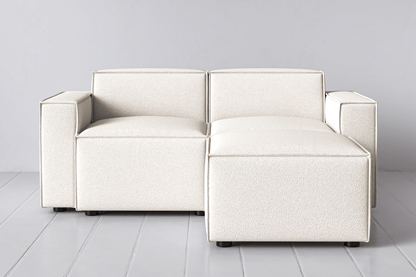 Ivory Image 1 - Model 03 2 Seater Right Chaise in Ivory Front View