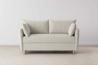 Model 08 Sofa Bed 2 Seater, Oak / Ivory
