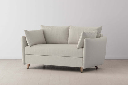 Model 08 Sofa Bed 2 Seater, Oak / Ivory
