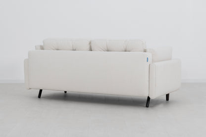 Model 04 Sofa Bed 3 Seater, Ivory
