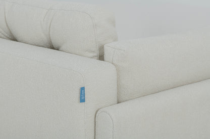 Model 04 Sofa Bed 3 Seater, Ivory