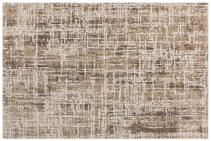 Kuza Abstract Beige Rug, 200x290