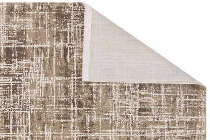 Kuza Abstract Beige Rug, 160x230