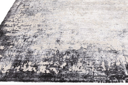 Kuza Border Grey Rug, 120x170