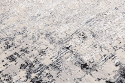 Kuza Border Grey Rug, 120x170