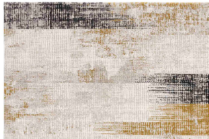 Kuza Lines Gold Rug, 160x230