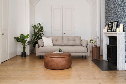 Model 04 Sofa Bed 3 Seater, Pumice