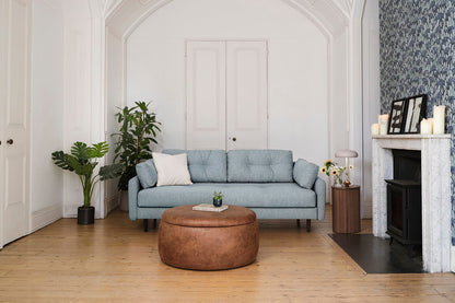 Model 04 Sofa Bed 3 Seater, Seaglass