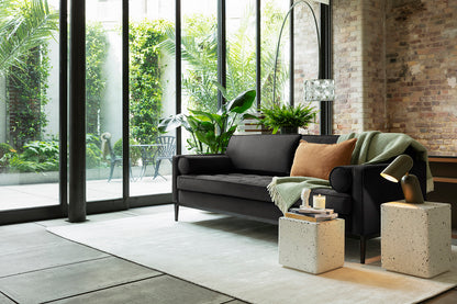 Model 02 3-Seater Sofa, Charcoal