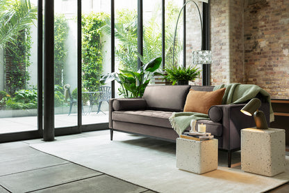 Model 02 3-Seater Sofa, Elephant