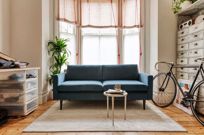 Model 01 2-Seater Sofa (CRIB5), Teal