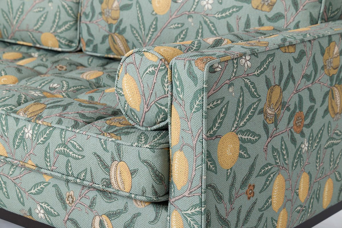 Model 02 2-Seater Sofa with Ottoman, Fruit