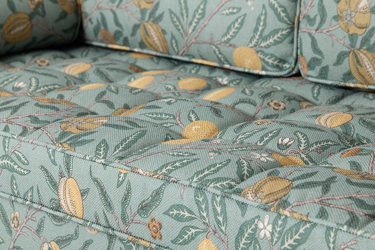 Model 02 2-Seater Sofa with Ottoman, Fruit