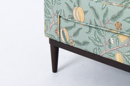 Model 02 2-Seater Sofa with Ottoman, Fruit