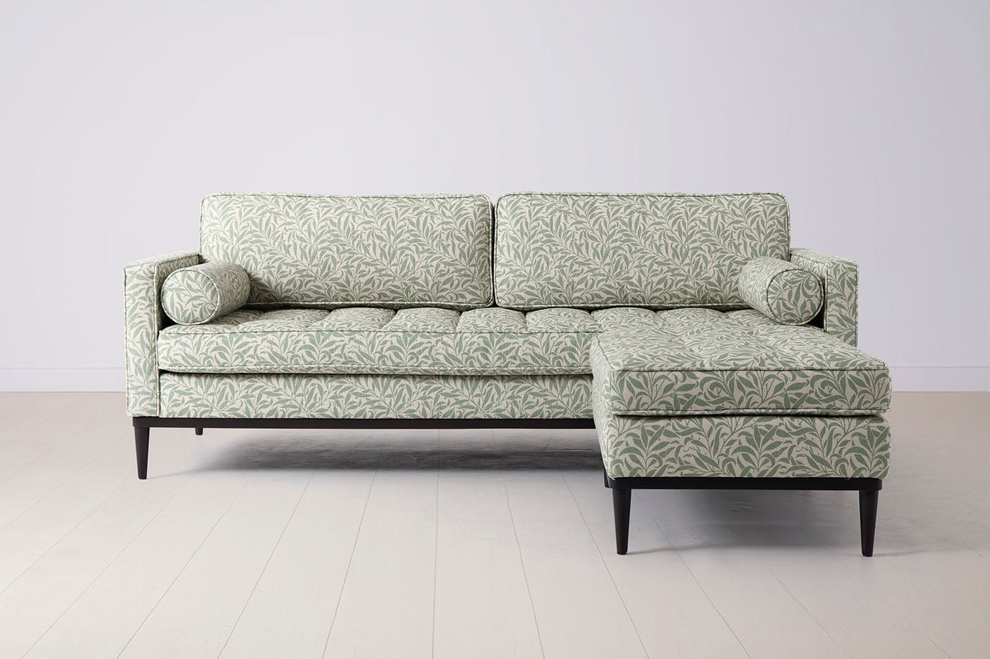 Model 02 3-Seater Sofa with Ottoman, Willow