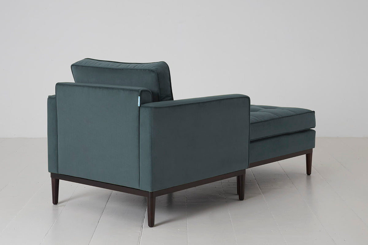 Model 02 Armchair, Petrol