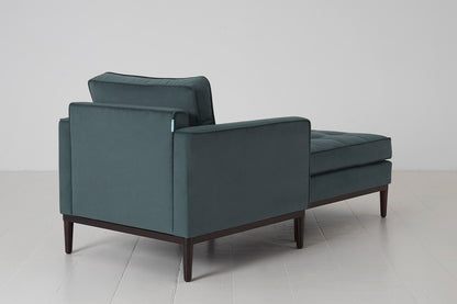 Model 02 Armchair, Petrol