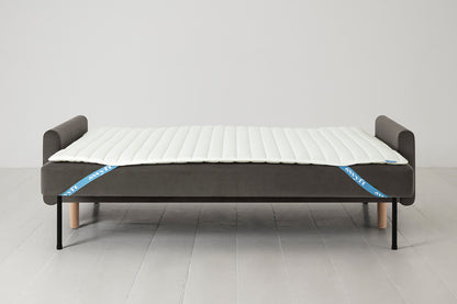 Model 04 Sofa Bed 3 Seater, Oak / Elephant