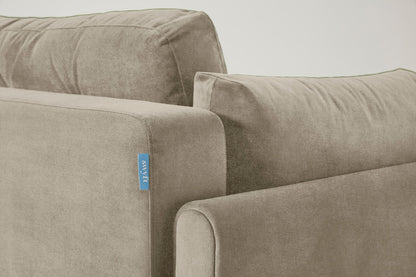 Model 04 Sofa Bed 3 Seater, Flax
