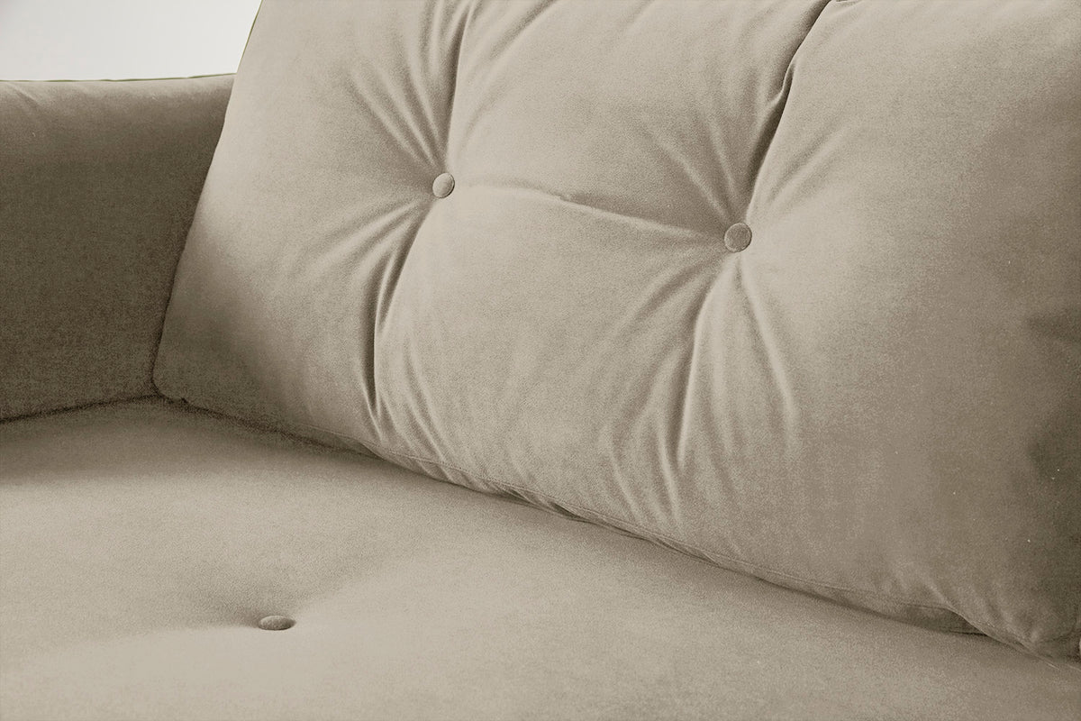 Model 04 Sofa Bed 3 Seater, Flax