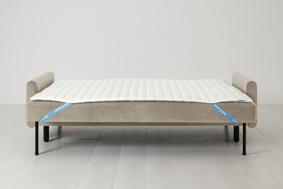 Model 04 Sofa Bed 3 Seater, Flax