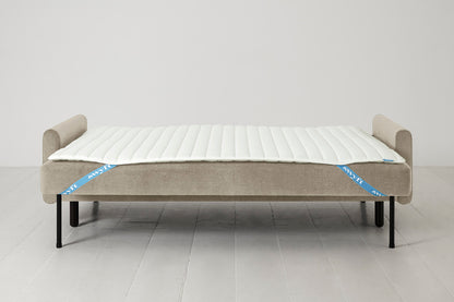 Model 04 Sofa Bed 3 Seater, Flax