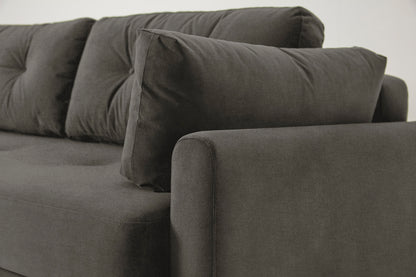 Model 04 Sofa Bed 3 Seater, Mink