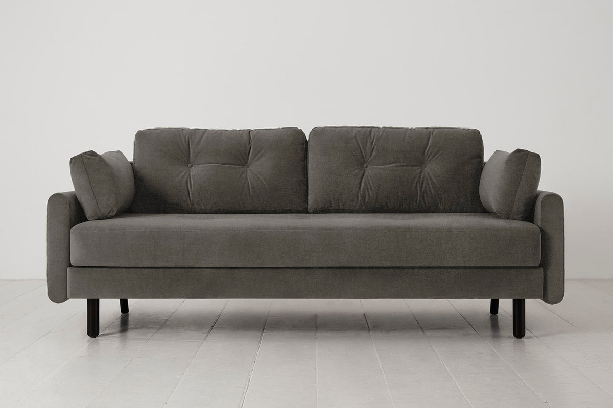 Model 04 Sofa Bed 3 Seater, Mink