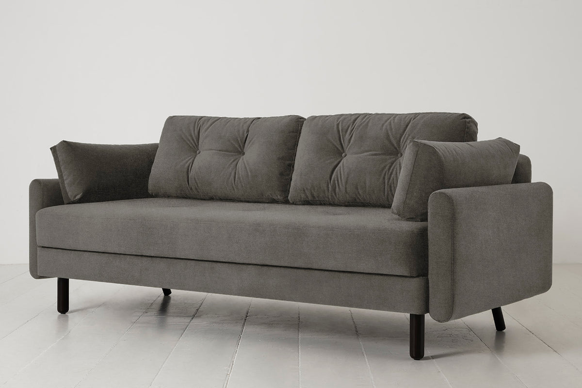 Model 04 Sofa Bed 3 Seater, Mink