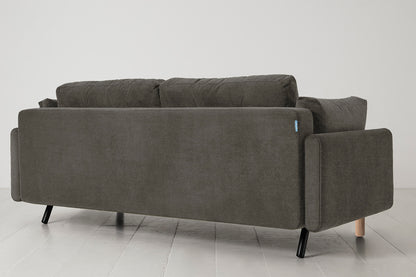 Model 04 Sofa Bed 3 Seater, Oak / Mink