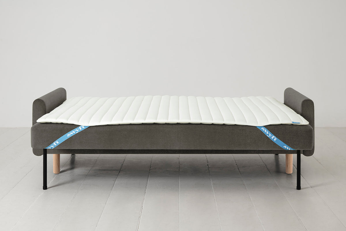 Model 04 Sofa Bed 3 Seater, Oak / Mink