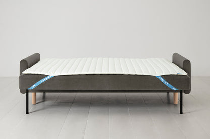 Model 04 Sofa Bed 3 Seater, Oak / Mink