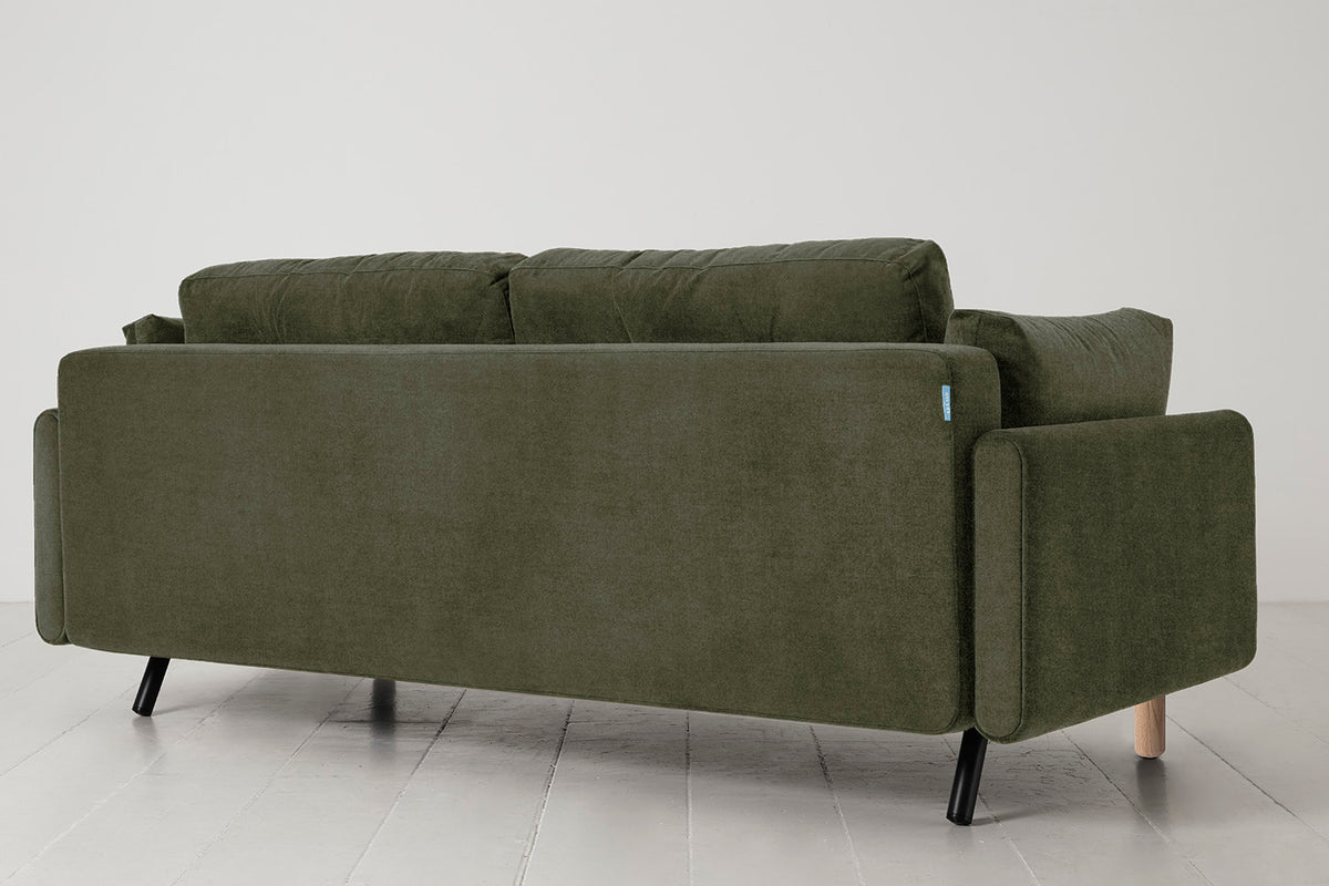 Model 04 Sofa Bed 3 Seater, Oak / Pine