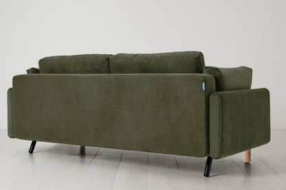 Model 04 Sofa Bed 3 Seater, Oak / Pine