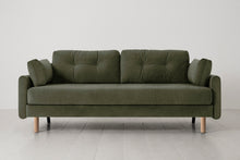 Model 04 Sofa Bed 3 Seater, Oak / Pine