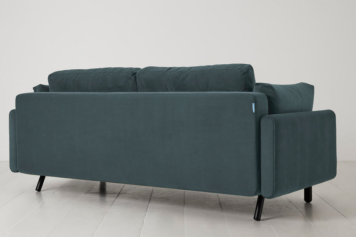 Model 04 Sofa Bed 3 Seater, Petrol