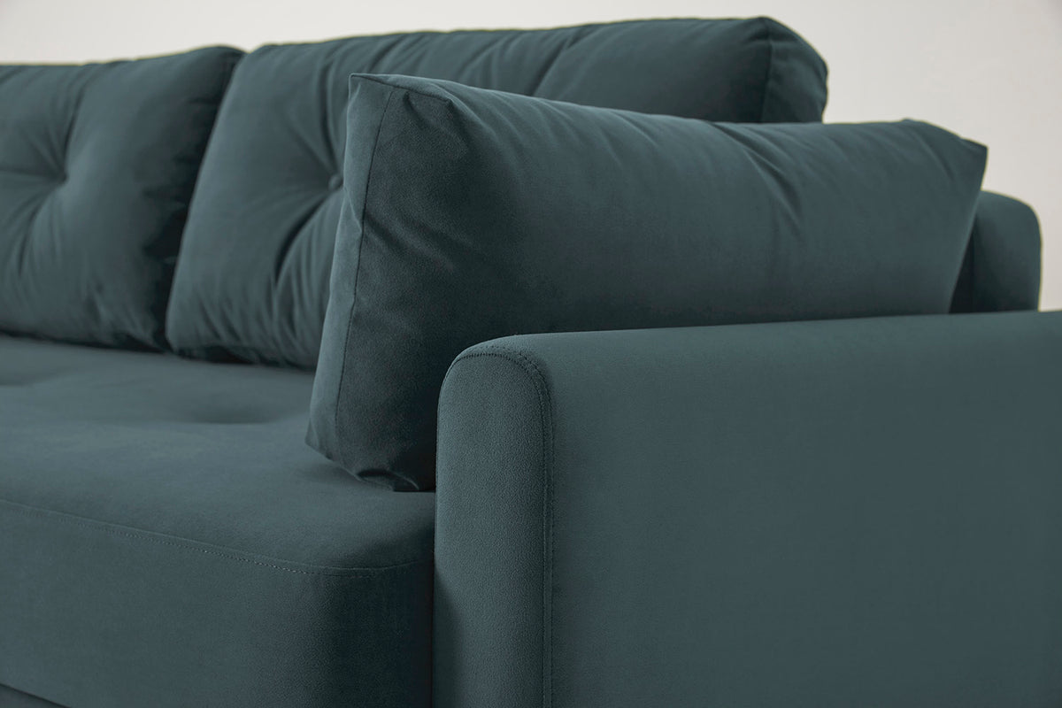 Model 04 Sofa Bed 3 Seater, Petrol