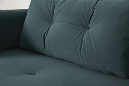 Model 04 Sofa Bed 3 Seater, Petrol