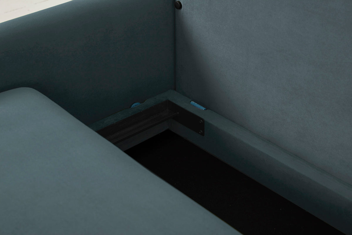 Model 04 Sofa Bed 3 Seater, Petrol