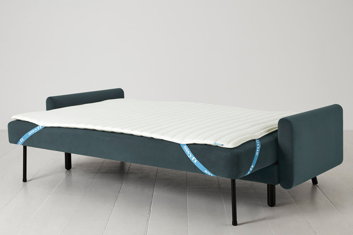 Model 04 Sofa Bed 3 Seater, Petrol