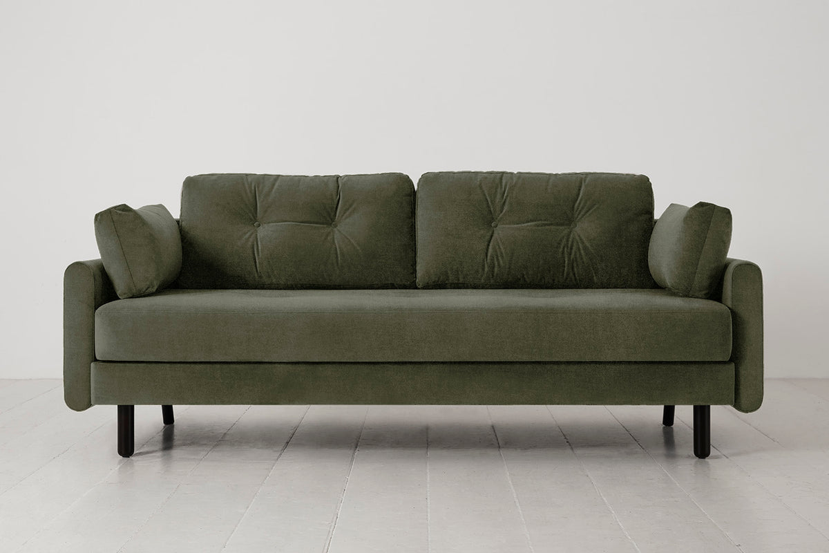 Model 04 Sofa Bed 3 Seater, Pine
