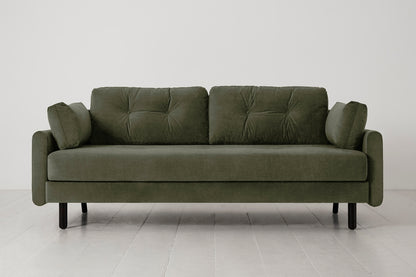 Model 04 Sofa Bed 3 Seater, Pine