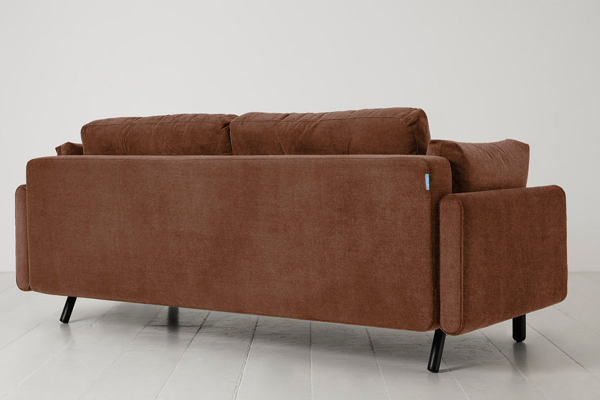 Model 04 Sofa Bed 3 Seater, Russet