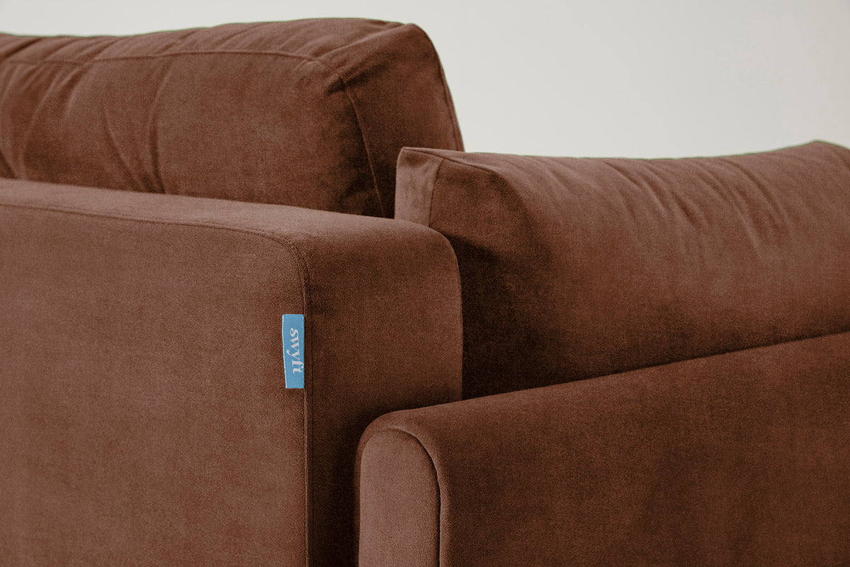Model 04 Sofa Bed 3 Seater, Russet