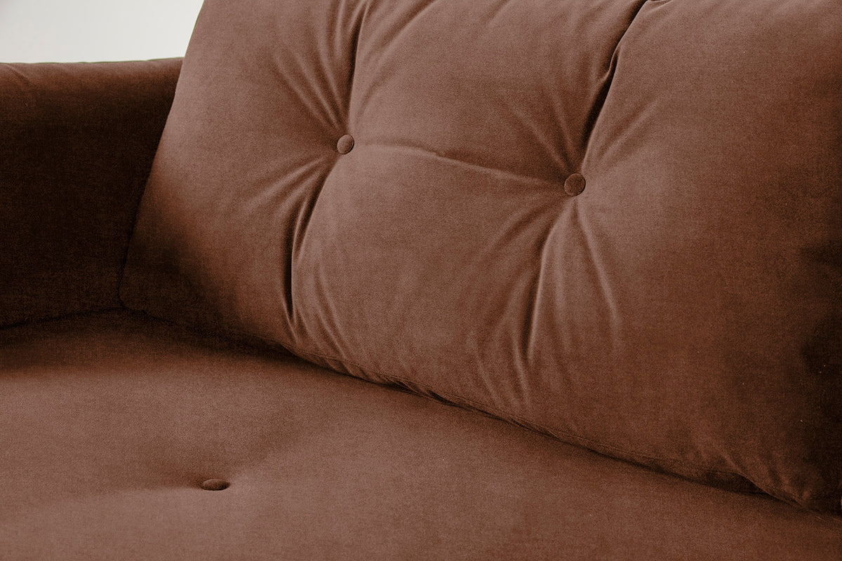 Model 04 Sofa Bed 3 Seater, Russet