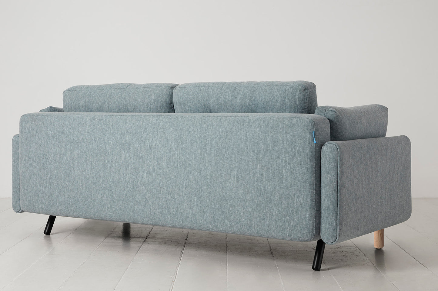Model 04 Sofa Bed 3 Seater, Oak / Seaglass