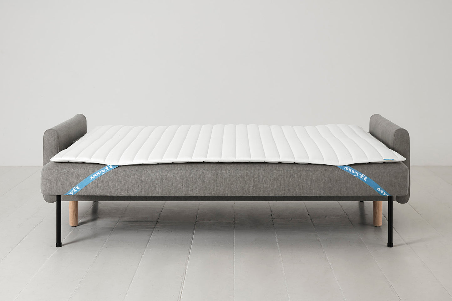 Model 04 Sofa Bed 3 Seater, Oak / Shadow